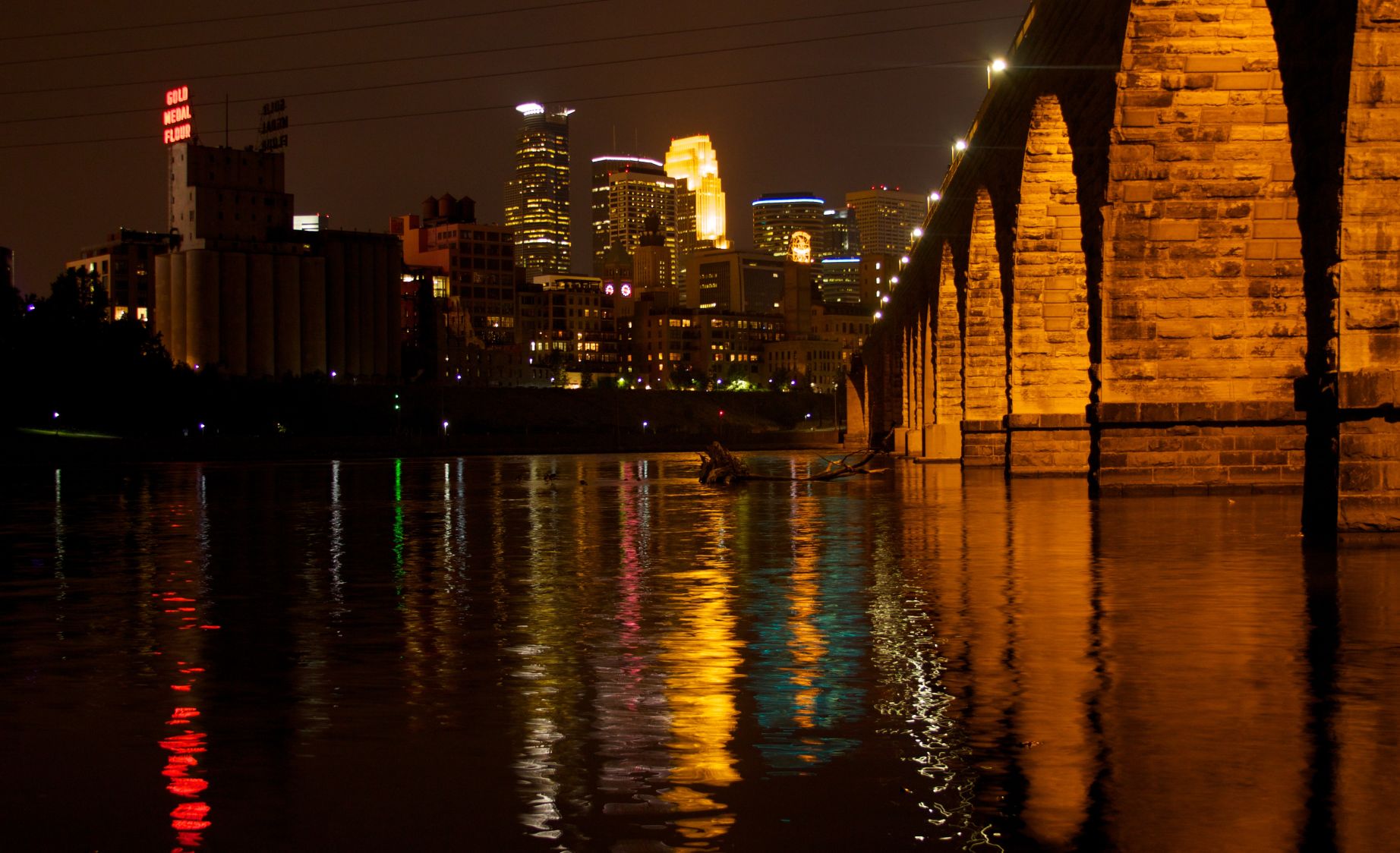 Minneapolis at night